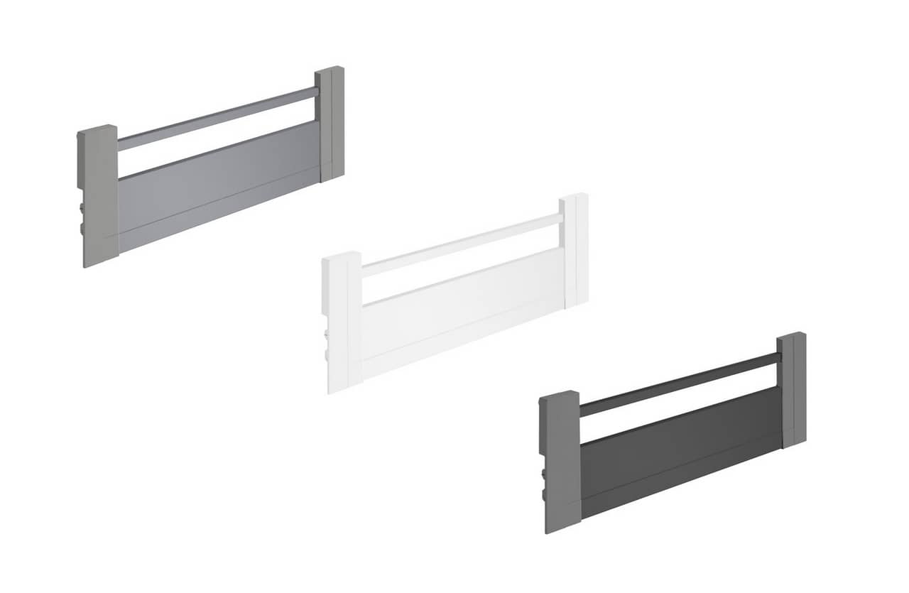 HETTICH Front für Innenauszug InnoTech Atira, 144 x 450, grau, silber, 9293468