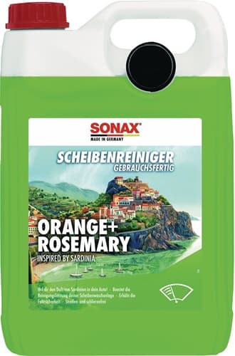 SONAX Scheibenreiniger Orange+Rosemary gebrauchsfertig 5l Kanister SONAX