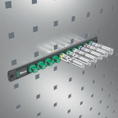 WERA Steckschlüsseleinsatzset Deep 1 9-tlg.Antr.12,5mm (1/2) Zoll WERA