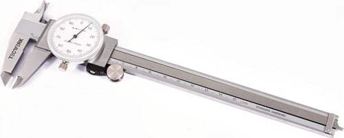 TECWERK Uhrmessschieber DIN 862 150mm Zeigerumdr.1mm TECWERK