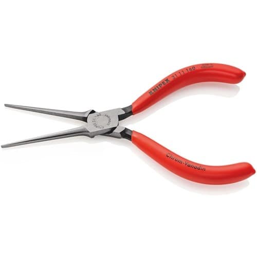 KNIPEX Nadelzange L.160mm ger.schwarz atram.Ku.-Überzug KNIPEX