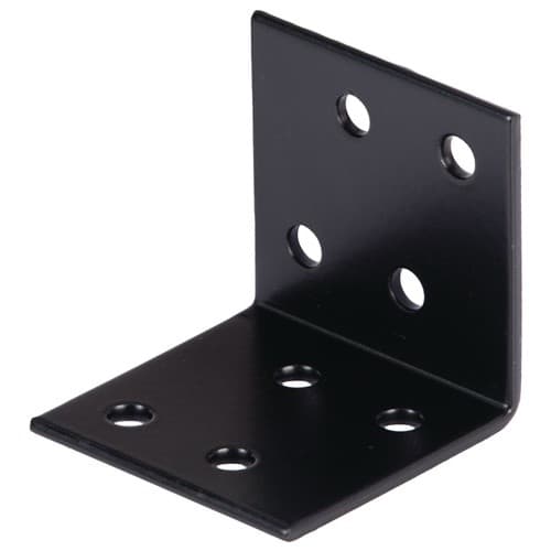 GAH Winkelverb.40x40x40mm Anz.Löcher8 S.2mm z.Schr.GAH