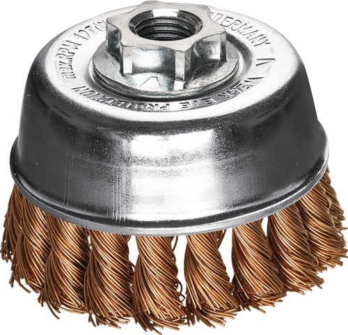 LESSMANN Rundbürste ZT Drahtstärke 0,50mm Bronzedraht BRO 12mm