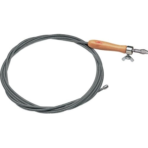 CABERE Rohrreinigungswelle L.10m Wellen-D.9mm Krallen-D.20mm einlagig CABERE