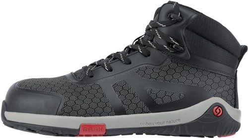 BAAK Sicherheitsstiefel Pegasus Gr.43 W.13 schwarz/grau S3S FO HRO SR ESD EN20345