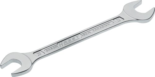 HAZET Doppelmaulschlüssel 450N 20x22mm L.238,9mm verchr.HAZET