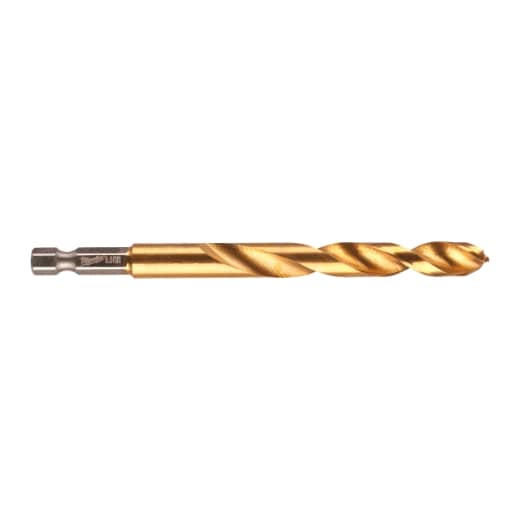 MILWAUKEE 9,0 x 117 mm SHOCKWAVE Metallbohrer HSS-G RED HEX Titan 1/4"