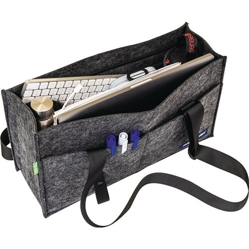 MAGNETOPLAN Moderatorentasche 100%recyceltem PES H250xB450xT150mm MAGNETOPLAN