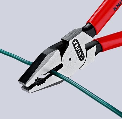 KNIPEX Kraftkombizange L.180mm verchr.Comfort-Griff KNIPEX