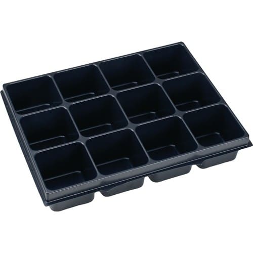 BS SYSTEMS Kleinteileeinsatz i-BOXX® iB 72 B349xT265xH63mm Polystyrol m.12 Mulden