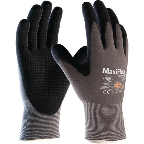 ATG Handschuhe MaxiFlex® Endurance™ 34-844 Gr.11 grau/schwarz Nyl.m.Nitrilschaum