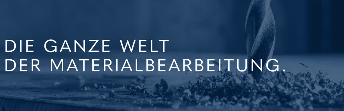 Banner Materialbearbeitung