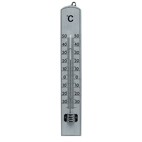 TFA Zimmerthermometer Messber.-30 b.50GradC H206xB35xT15mm Buche TFA