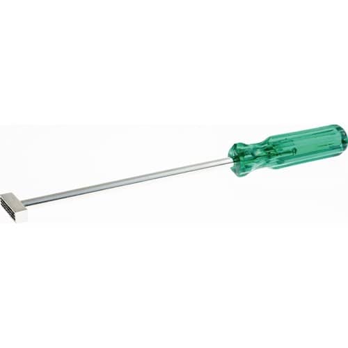MÜLLER Diamant-Vielkorn-Handabrichter D.32mm L.320mm 33mm stirnseitig 180Grad