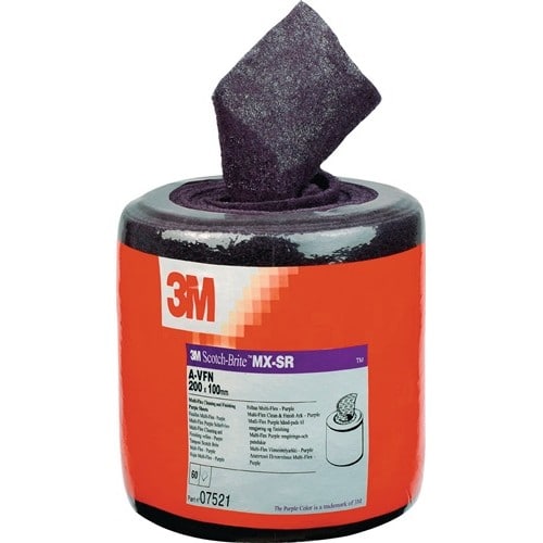 3M Schleifvliesrolle MX-SR L.6m B.100mm very fine violett 3M