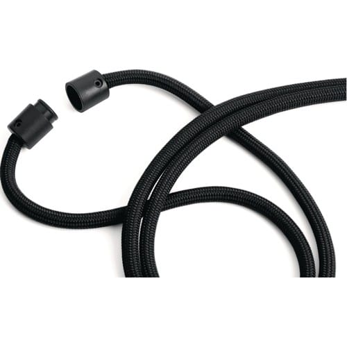 DURABLE Cliphalter JoJo rundgewebt m.Karab.Band-L.460mm schwarz DURABLE