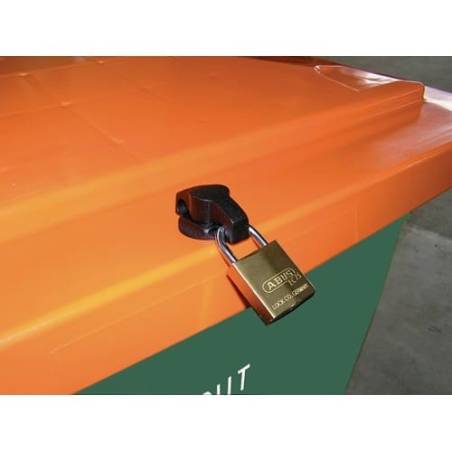 CRAEMER Streugutbehälter L790xB605xH775mm 210l HD-PE grün/orange