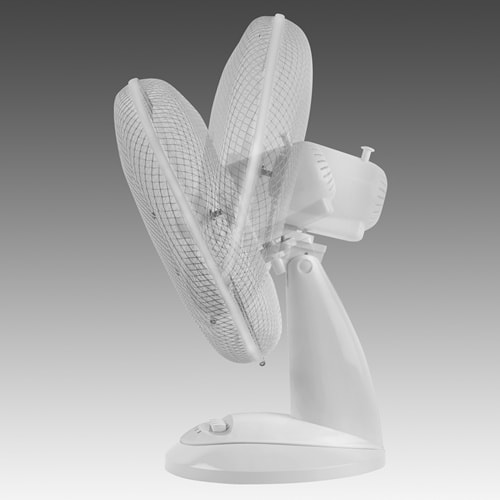 Tischventilator Weiß EUROM
