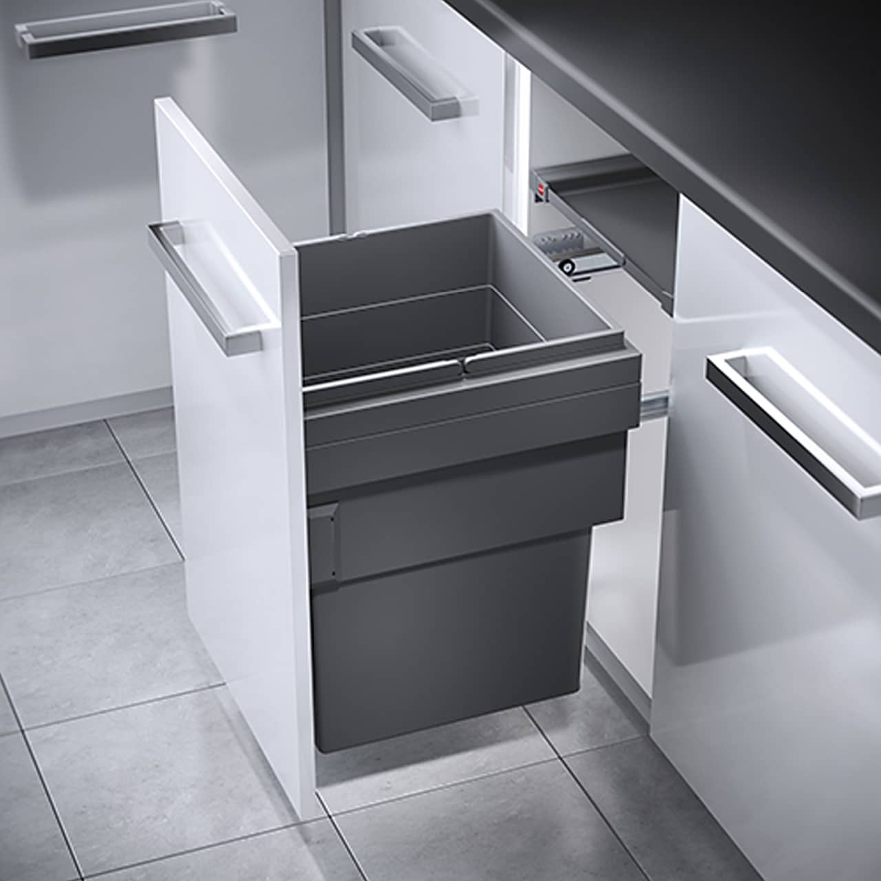 HETTICH Cargo Synchro 450, 55 L, 9279421