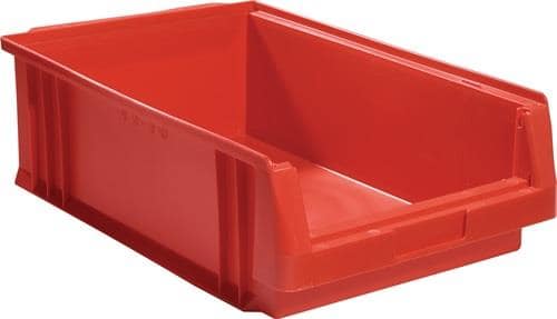LA-KA-PE Sichtlagerkasten PLK L500xB315xH150mm PP rot LA-KA-PE