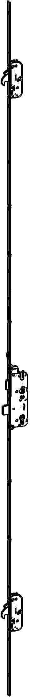 WINKHAUS Automatik Mehrfachverriegelung T-AV4D-F1669 L124P/45 A9 92/8 M2 RS MC,