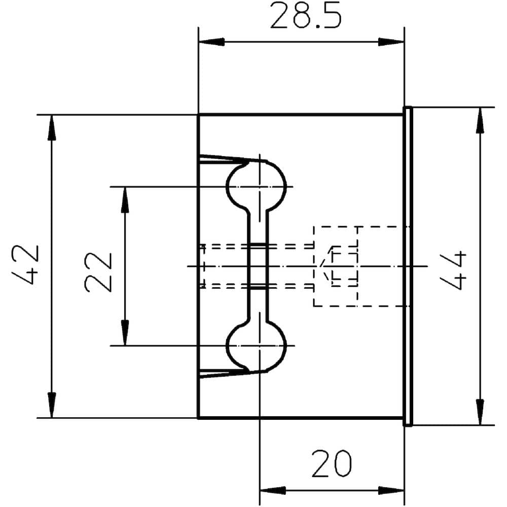 SIMONSWERK Klemmblock VARIANT® V 3604/20,