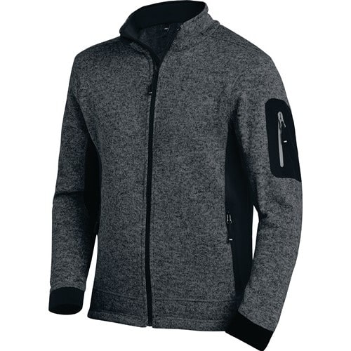 FHB Strick-Fleecejacke CHRISTOPH Gr.M anthrazit/schwarz FHB