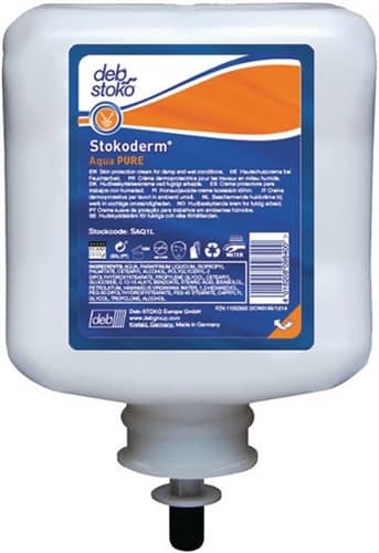 SC JOHNSON PROFESSIONAL Hautschutzcreme Stokoderm® Aqua PURE 1l unparfümiert weiß Kartusche