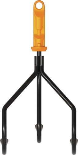 FISKARS Krümmerjäter OneClick 130mm 3 Zinken FISKARS