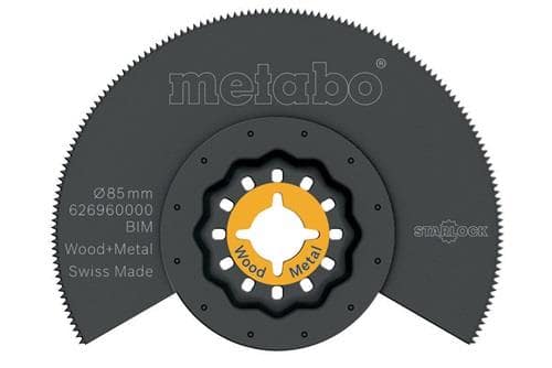 METABO Segmentsägeblatt Starlock D.85mm BiM Zahnt. 1,3mm/20TPI Metabo
