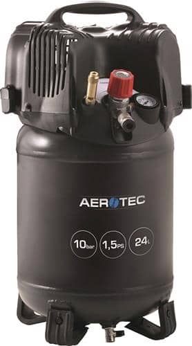 AEROTEC Kompressor Aerotec 200-24 ECO 180l/min 10bar 1,1 kW 230 V,50 Hz 24l AEROTEC