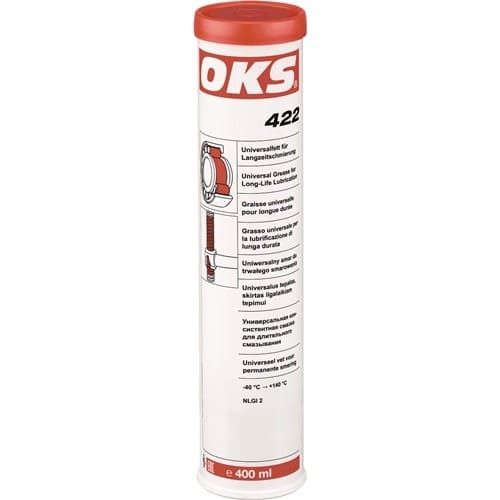 OKS Universalfett f.Langzeitschmierung OKS 422 400ml hell Kartusche OKS
