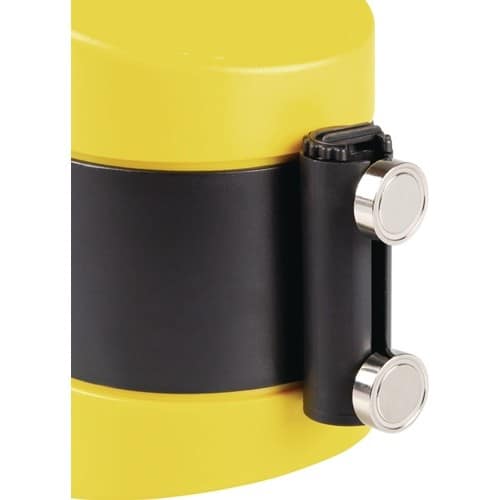 EICHNER Gurtkassette gelb f.Gurt-L.4,6m gelb/schwarz beids.magn.