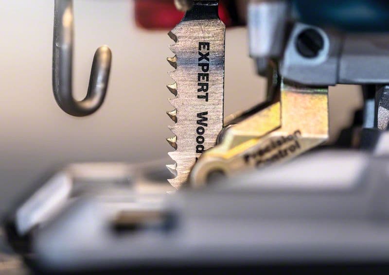 BOSCH EXPERT ‘Wood 2-side clean’ T 308 B Stichsägeblatt, 3 Stück. Für Stichsägen