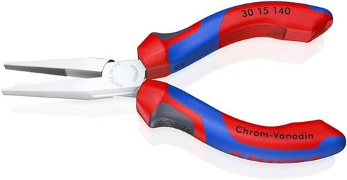KNIPEX Langbeckzange Gesamt-L.140mm Form 1 Mehrkomp.-Hüllen KNIPEX