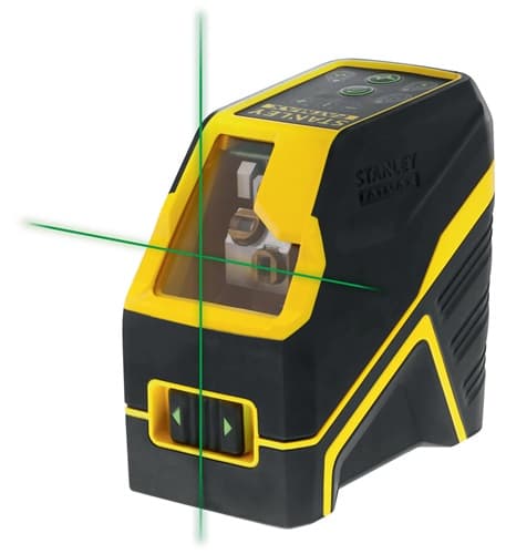 STANLEY Kreuzinienlaser FatMax® FCL-G 20m m.Empfänger 50m ± 3 mm/10m STANLEY