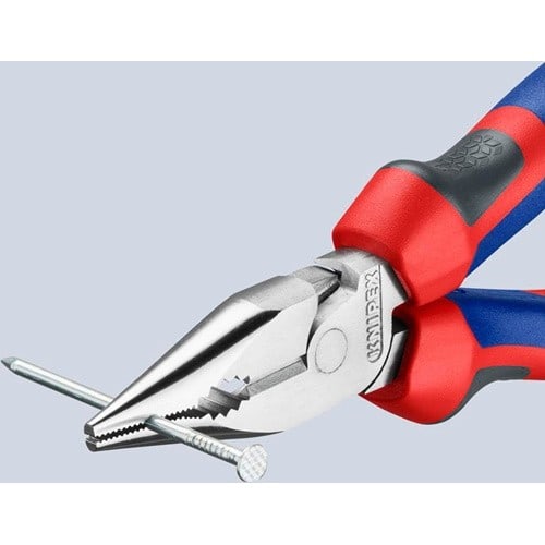 KNIPEX Spitzkombizange L.145mm verchr.Comfort-Griff verchr.KNIPEX