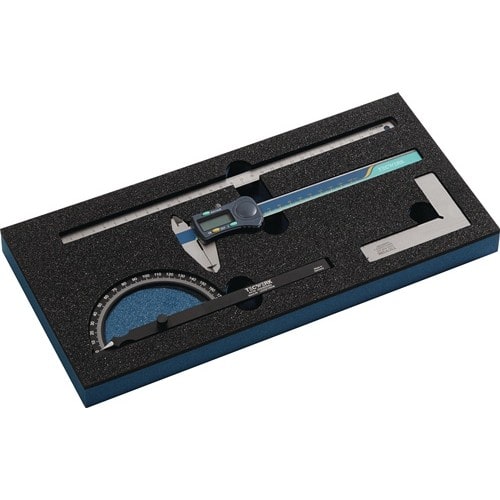 TECWERK Werkzeugmodul 4-tlg.1/3-Modul Messchiebersatz TECWERK