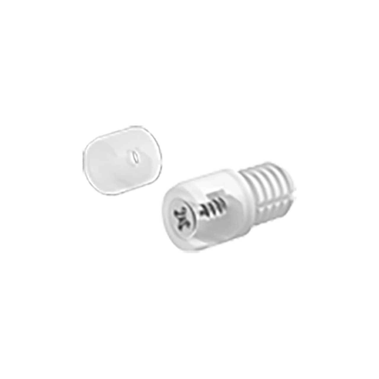 HETTICH InnoTech Atira / InnoTech Frontbefestigung für Längsreling, zum Anschrauben, 9002503