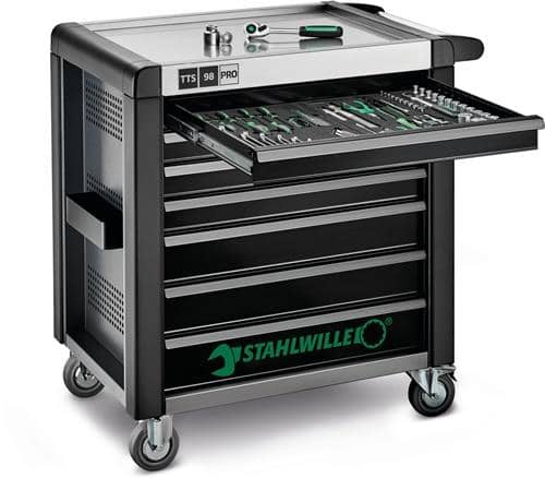 STAHLWILLE Werkstattwagen 98/7 PRO B651xT1001xH1020mm 1400kg 7 Schubl.