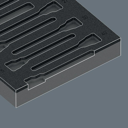 Werkzeugmodul 9723 22-tlg.WERA
