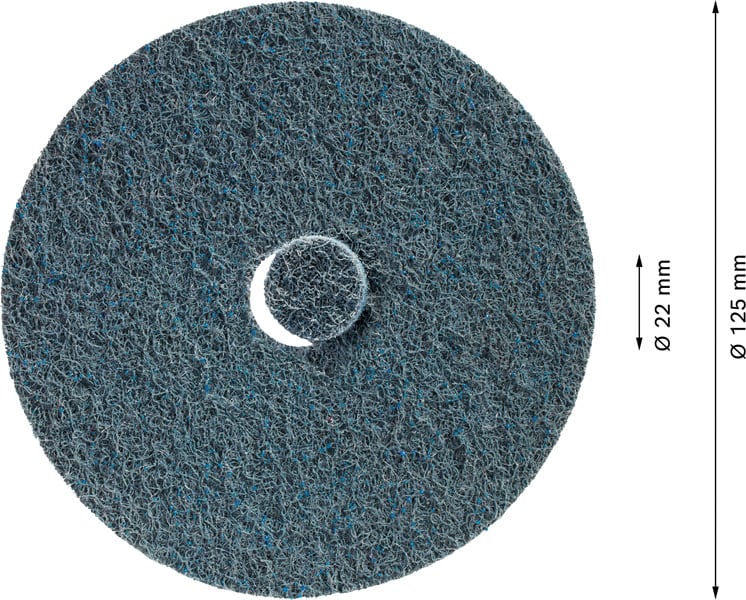 BOSCH EXPERT N477 SCM Scheibe für Winkelschleifer, 125 x 22 mm, sehr fein, 25-tlg.. Für kleine Winkelschleifer