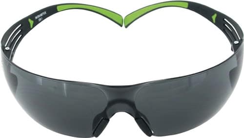 3M Schutzbrille SecureFit™ 400 EN166,EN170,EN172 Bügel schwarz grün,Scheibe grau