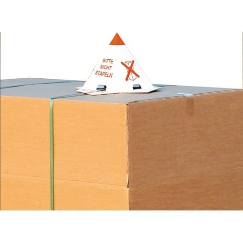 Nordwest Palettenhütchen 1.25 Wellpappe L205xB205xH235mm einwellig 1-farbig rot