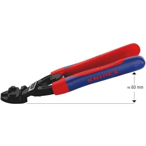KNIPEX Kraftbündigschneider L.200mm Mehrkomp.-Hüllen KNIPEX