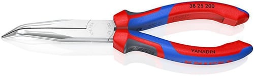 KNIPEX Mechanikerzange L.200mm Form 2 40Grad gew.Comfort-Griff verchr.KNIPEX