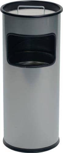 DURABLE Kombiascher Ø260xH620mm silber Stahlbl.DURABLE