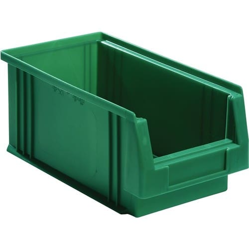 LA-KA-PE Sichtlagerkasten PLK L290xB150xH125mm PP grün LA-KA-PE