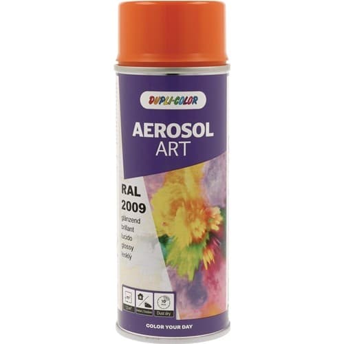 DUPLI-COLOR Buntlackspray AEROSOL Art verkehrsorange glänzend RAL 2009 400ml Spraydose