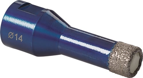 TECWERK Diamant-Fliesenbohrer PRO M14 D.14mm L.60,5mm 1-tlg.Sgmt-Anz.1 TW